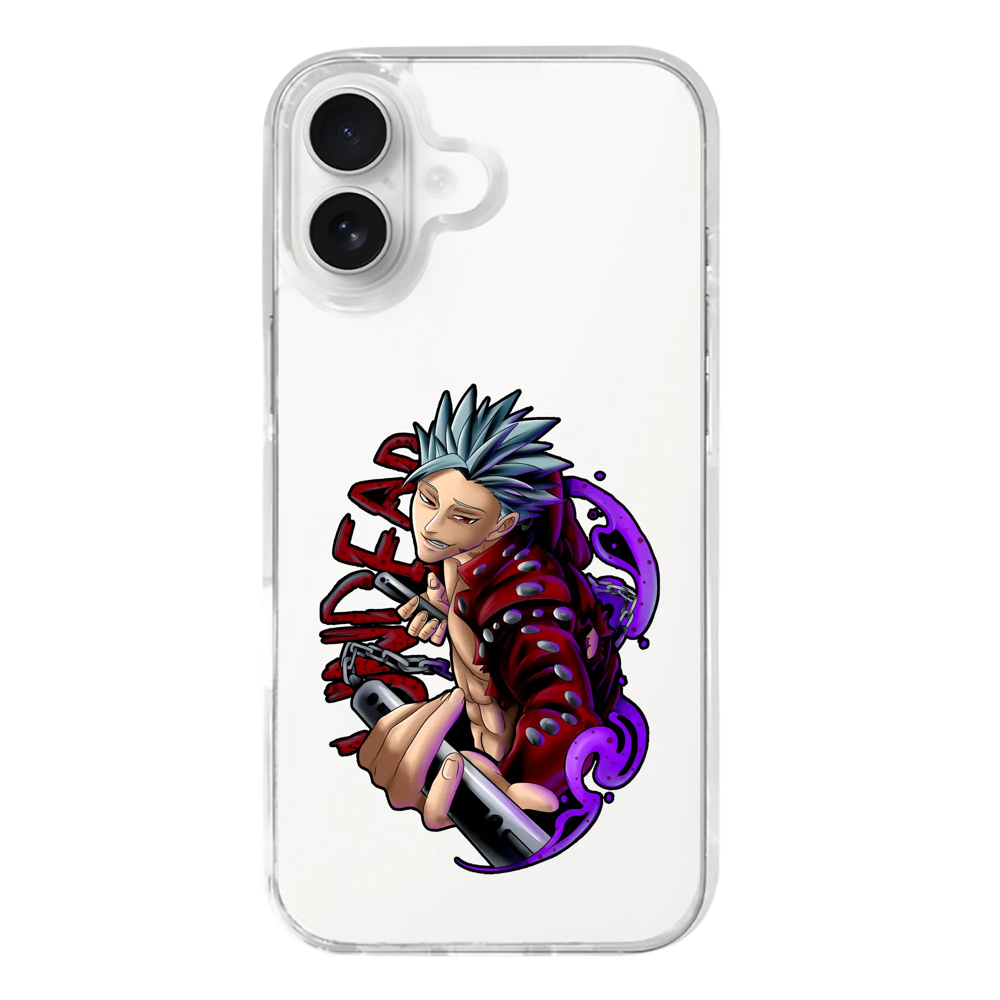 七つの大罪 グッズ バン - iPhone 17シリーズ 透明スマホケース – 薄型・耐衝撃・精密フィット保護カバー